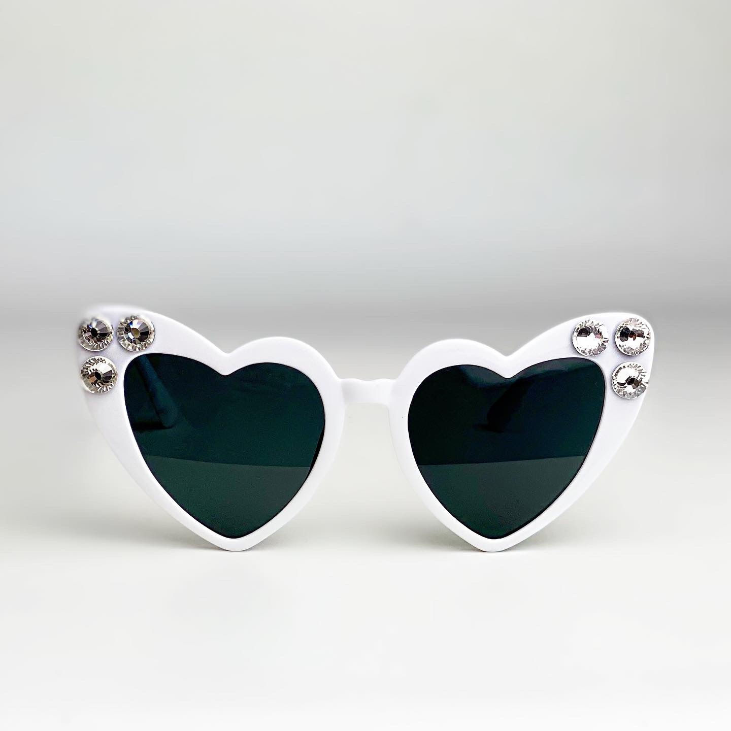 Lentes heart strass