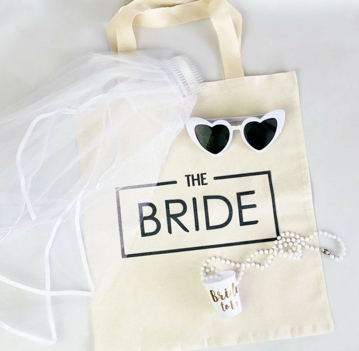 Pack tote bag bride