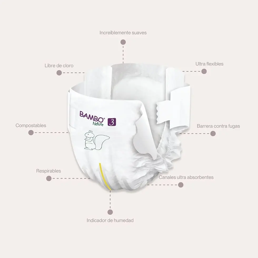 Miniatura: Bambo Nature Pañales Talla 3 - 52und