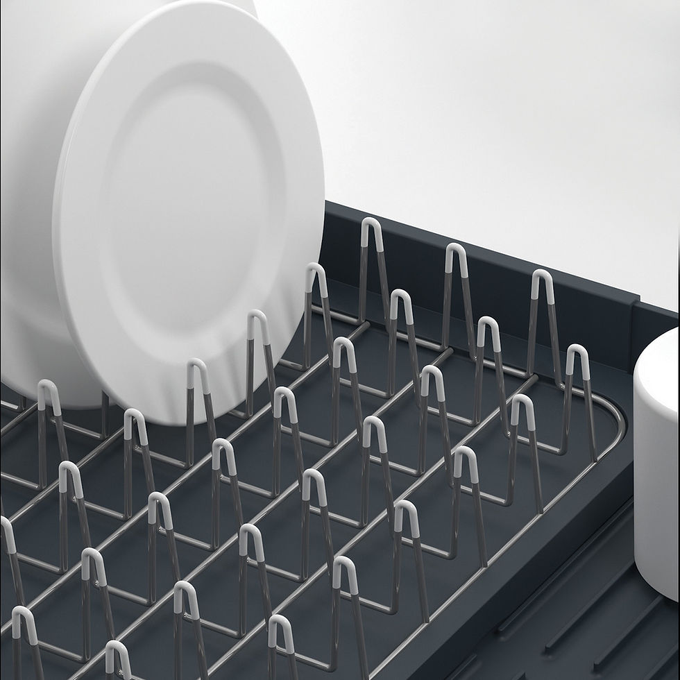 Miniatura: Escurridor De Platos Expandible Extend - Gris