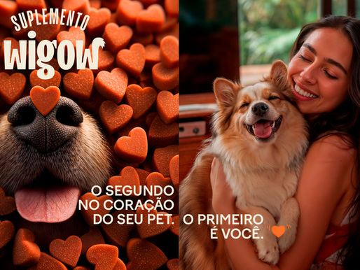 Wigow investe R$ 8 milhões em linha de suplementos para pets