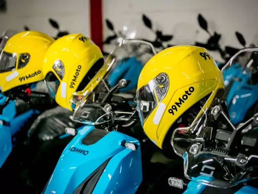 Motos elétricas ganham força no Brasil com parcerias da 99