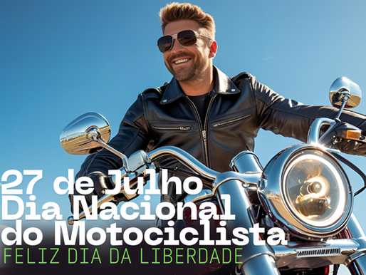 Parabéns, motociclista!