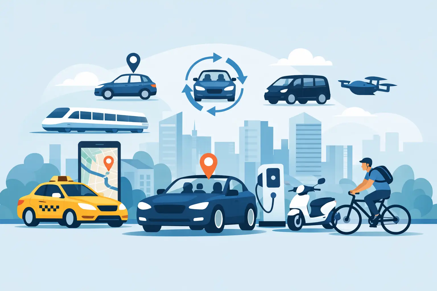 7 migliori alternative al taxi tradizionale