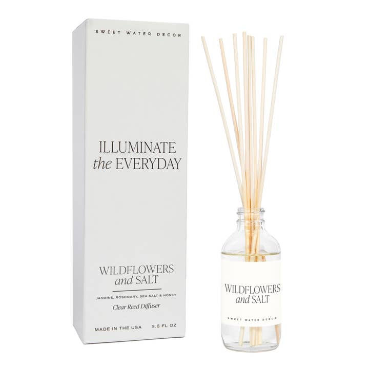Sweet Water Decor *New* Wildflowers and Salt Reed Diffuser