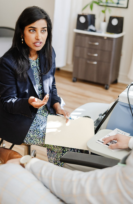 Personalized medical consultation where each treatment plan is uniquely tailored to the patient’s goals and biology.