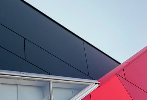 Black and Red Building