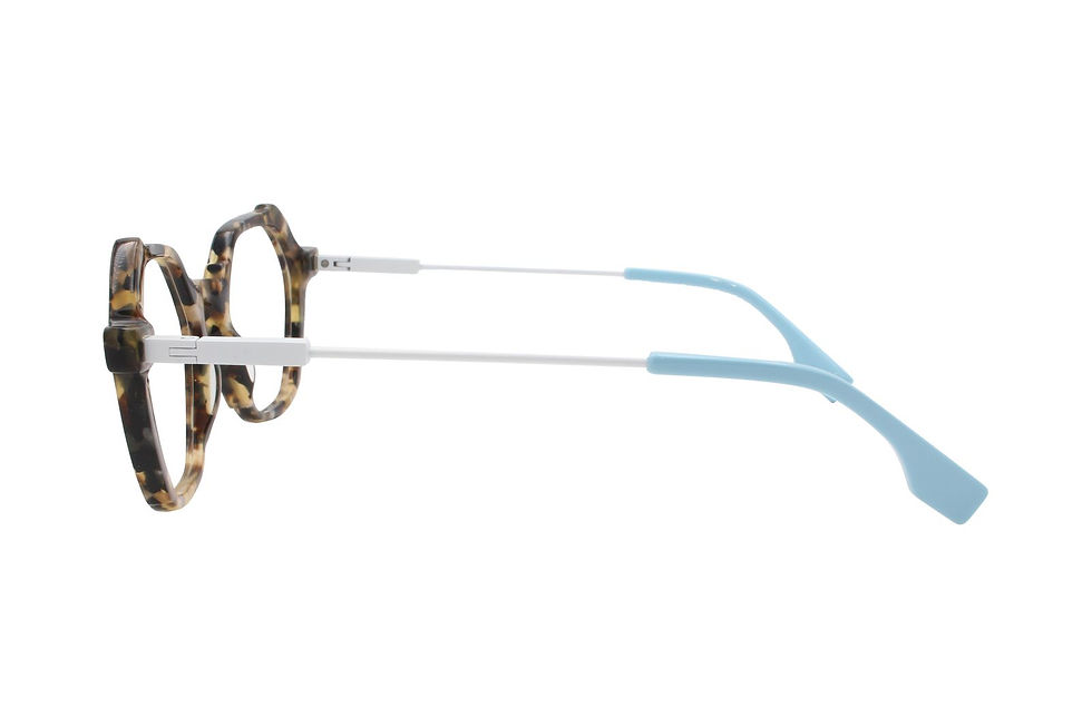 Thumbnail: Wilfrid 03 Eb - Karavan Eyeglasses beige & blue