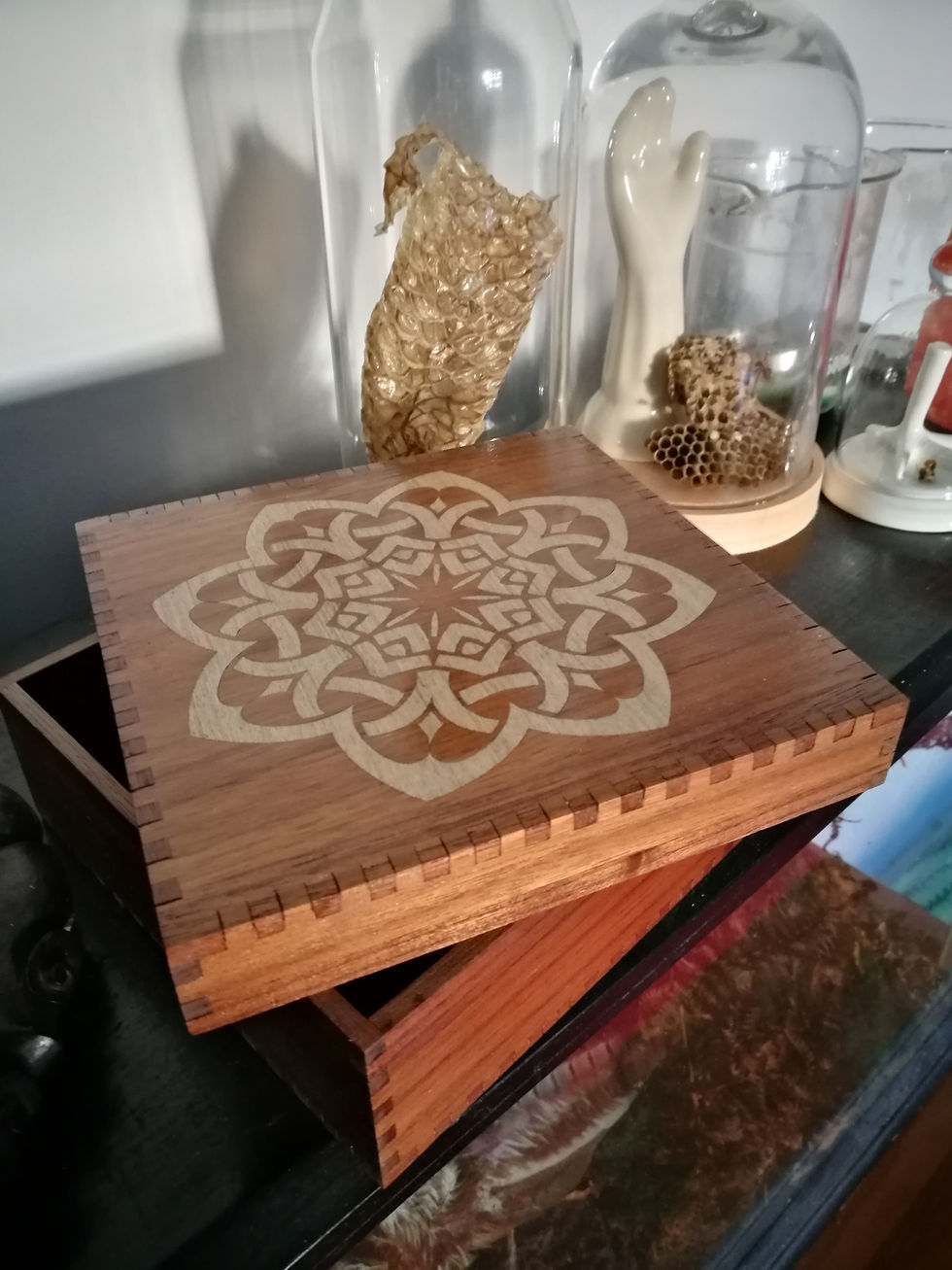 Decorative laser cut box