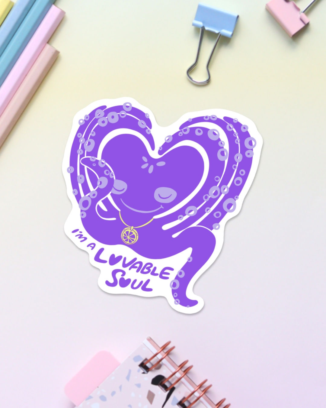 I'm a Lovable Soul Sticker
