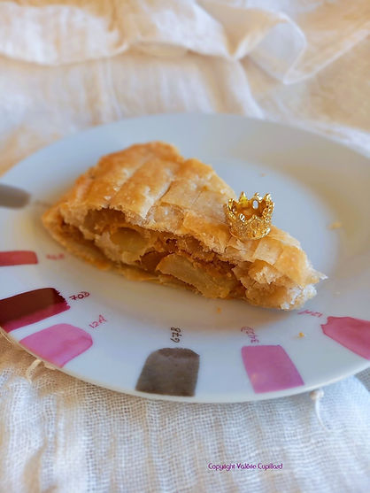 Recette de Galette des rois frangipane sans gluten ni lactose