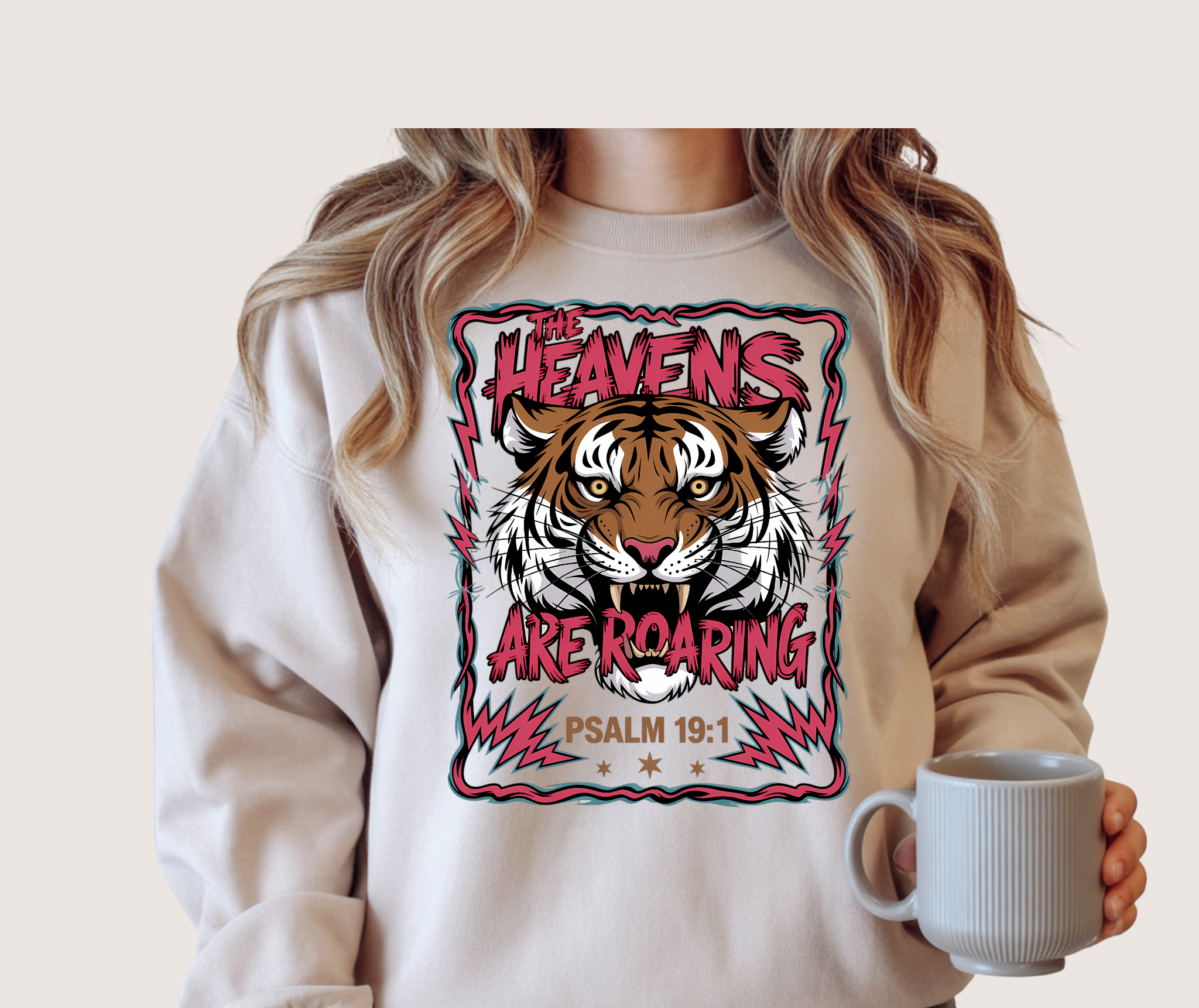 Heavens are Roaring DTF Print