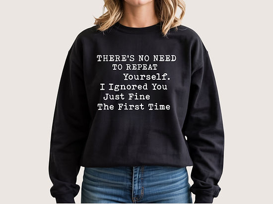 No Need to Repeat DTF Transfer