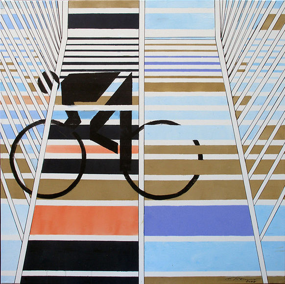 The artwork belongs to the series "Pictorial Signs – Interpretation – Communication" and is registered in the artist’s Catalogue Raisonné under IR-I_315.