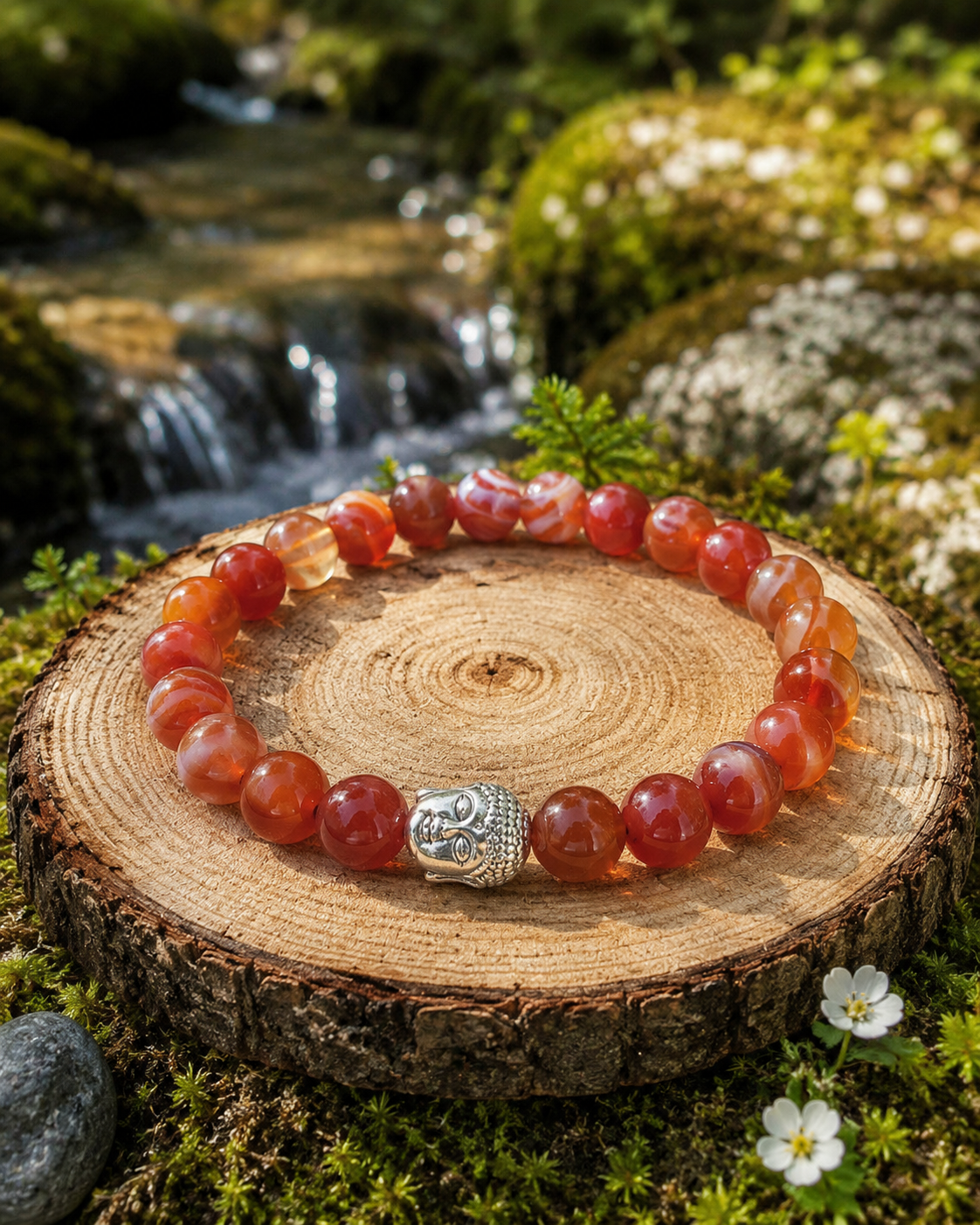 Bracelet Cornaline 🧡