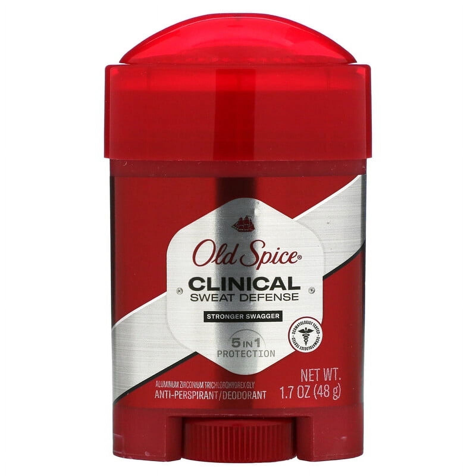 Old Spice, Clinical Sweat Defense, Anti-Perspirant/Deodorant, Stronger Swagger