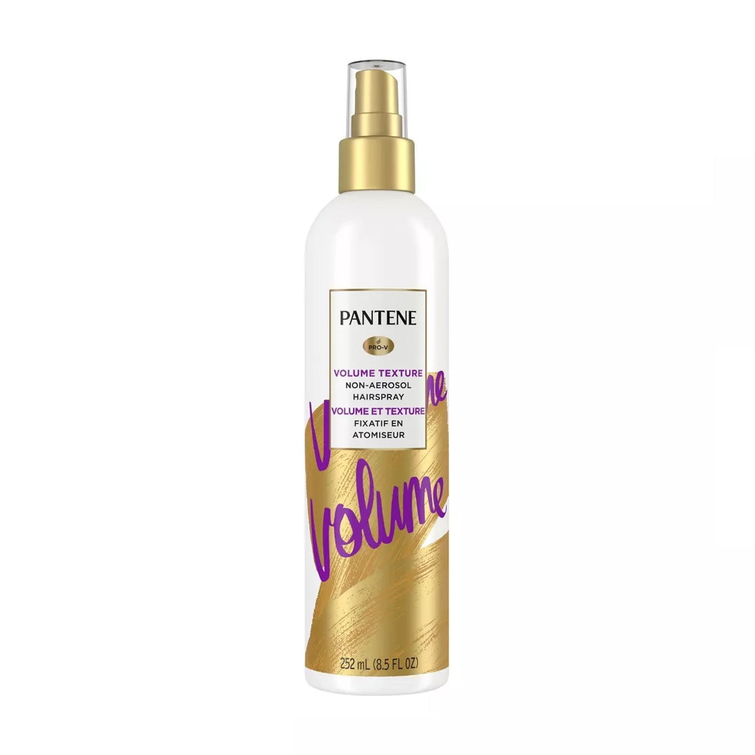 Pantene Pro-V Texturizing Volumizing Hair Spray, Non-Aerosol, 8.5 Oz., Pack of 2