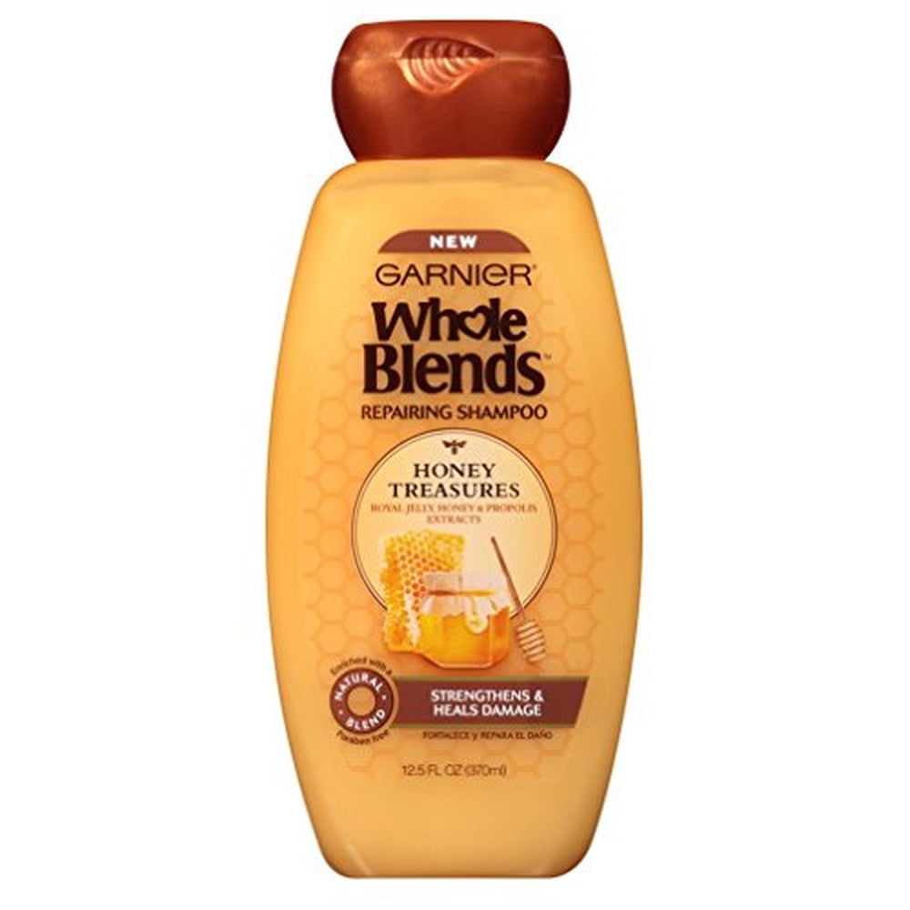 Garnier Whole Blends Repairing Shampoo Honey Treasures 12.5 fl oz (Pack of 6)