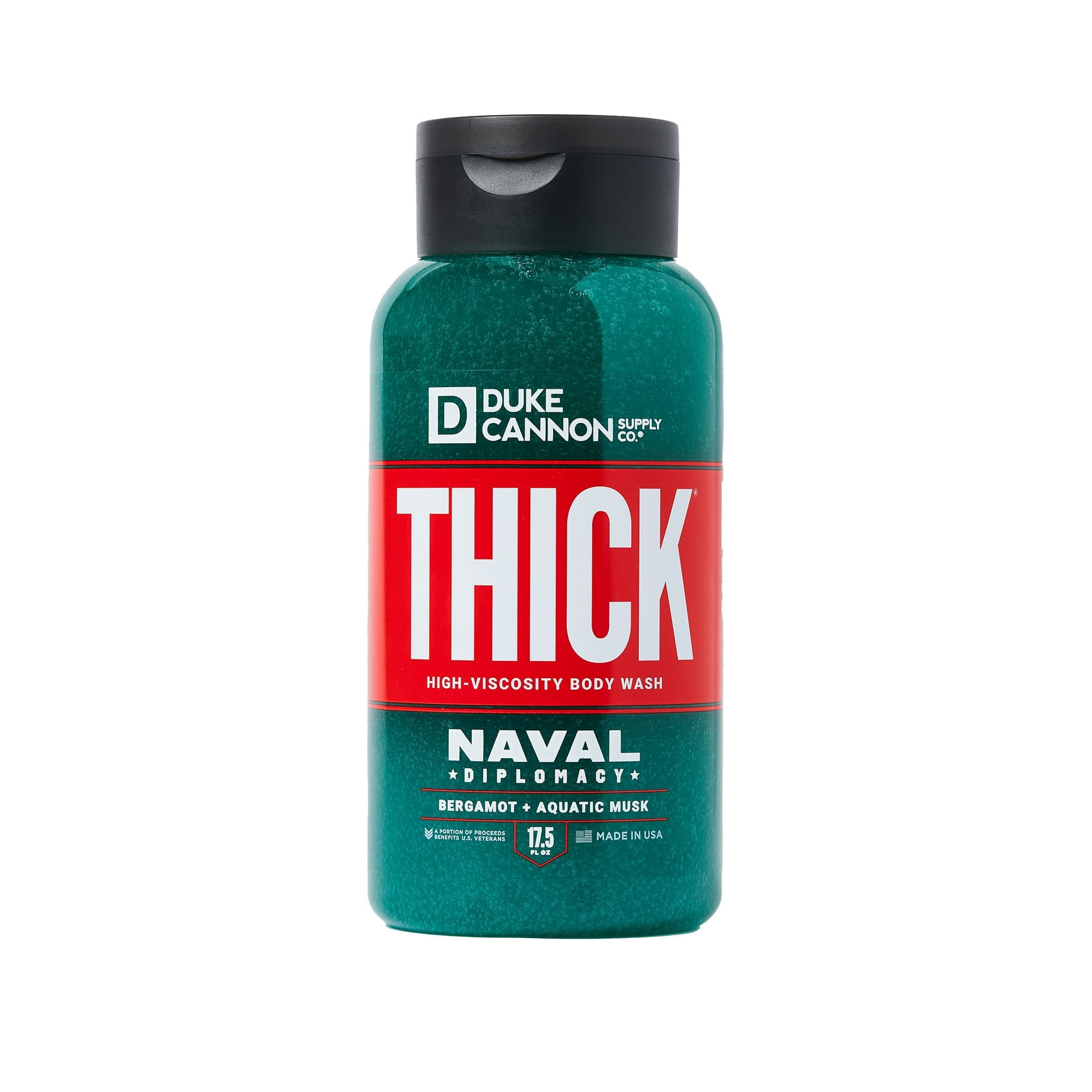 Pack of 2 Duke Cannon Thick Body Wash - Naval Diplomacy - Fresh Water & Bergamot