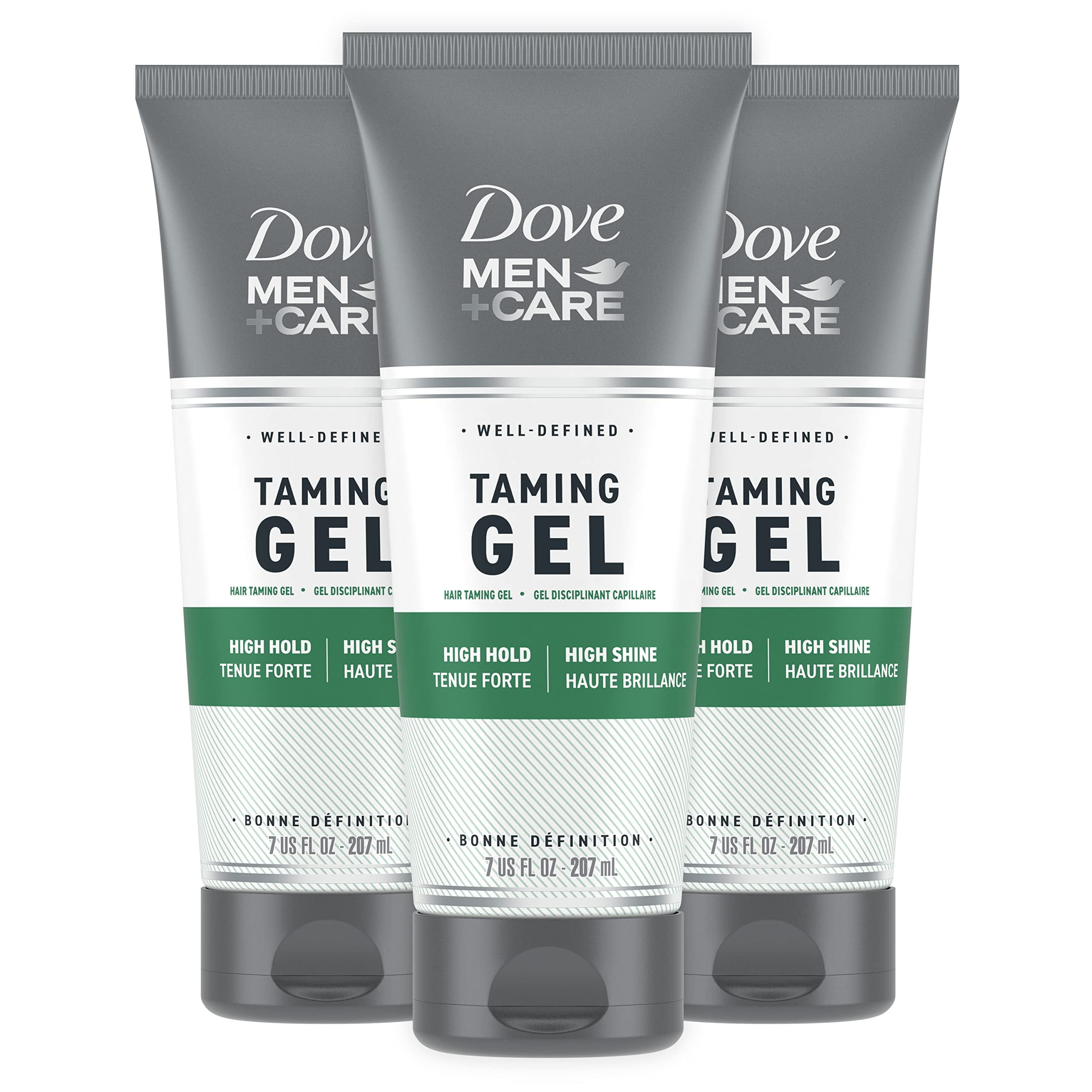 DOVE MEN + CARE Styling Gel for a Strong Hold Hair Taming Gel Hair Styling