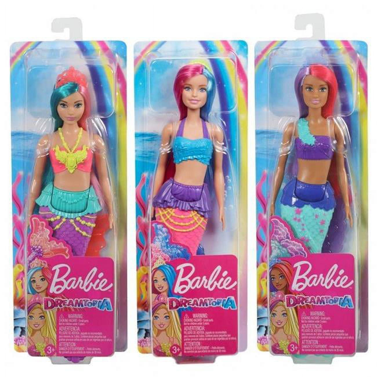 Mattel MTTGJK07 Barbie-Core Mermaid Toys Assortment - 3 Piece