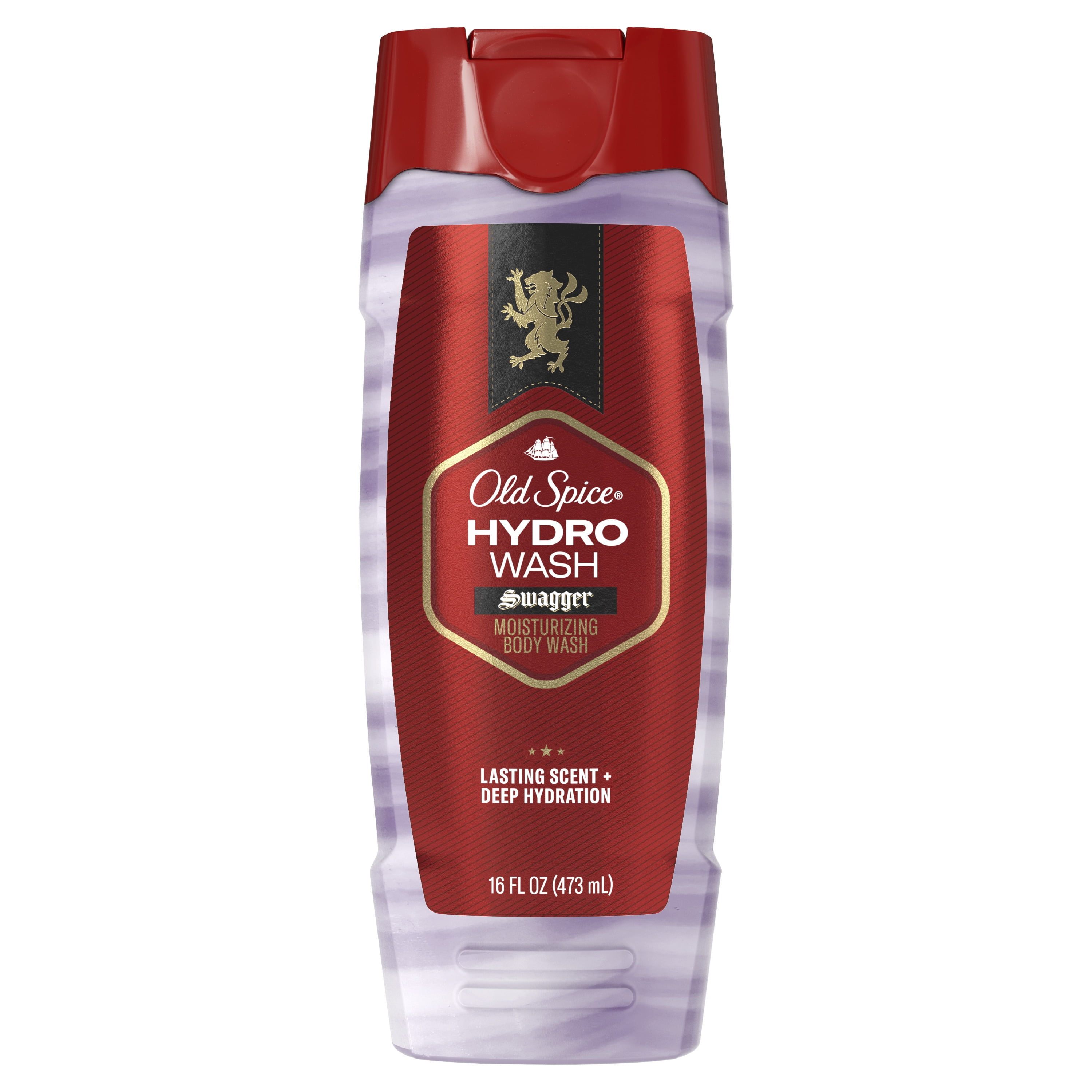 Old Spice Men's Moisturizing Hydro Body Wash Smoother Swagger, 16 fl oz