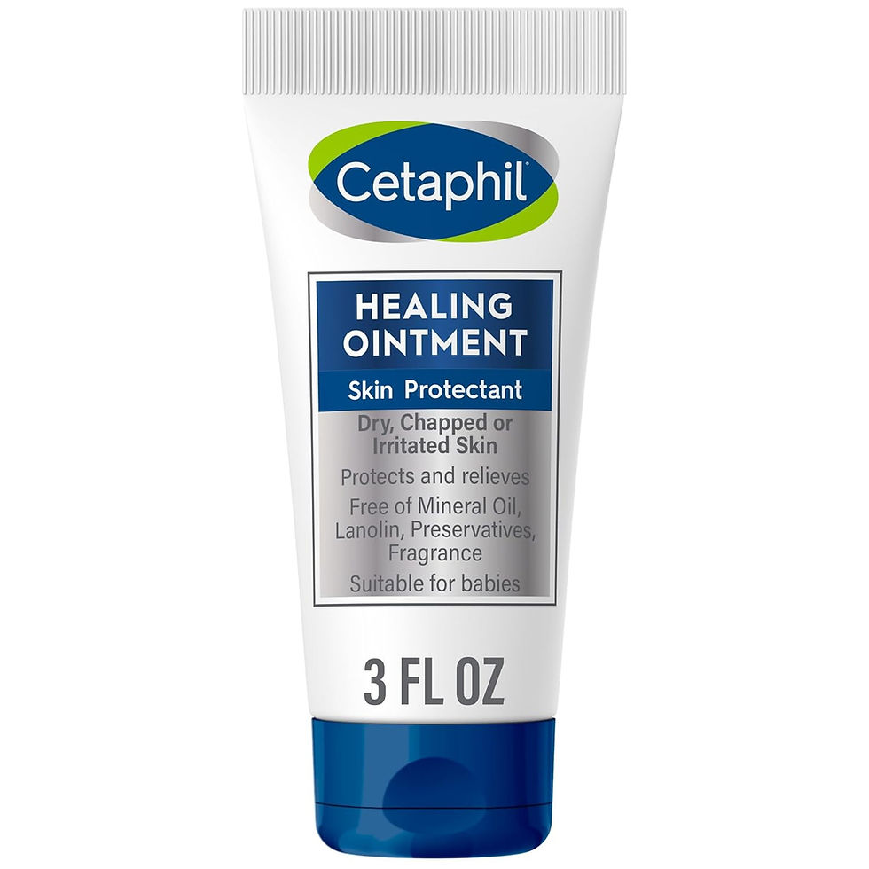 Cetaphil Healing Ointment, 3 oz, For Dry, Chapped, Irritated Skin,Heals and