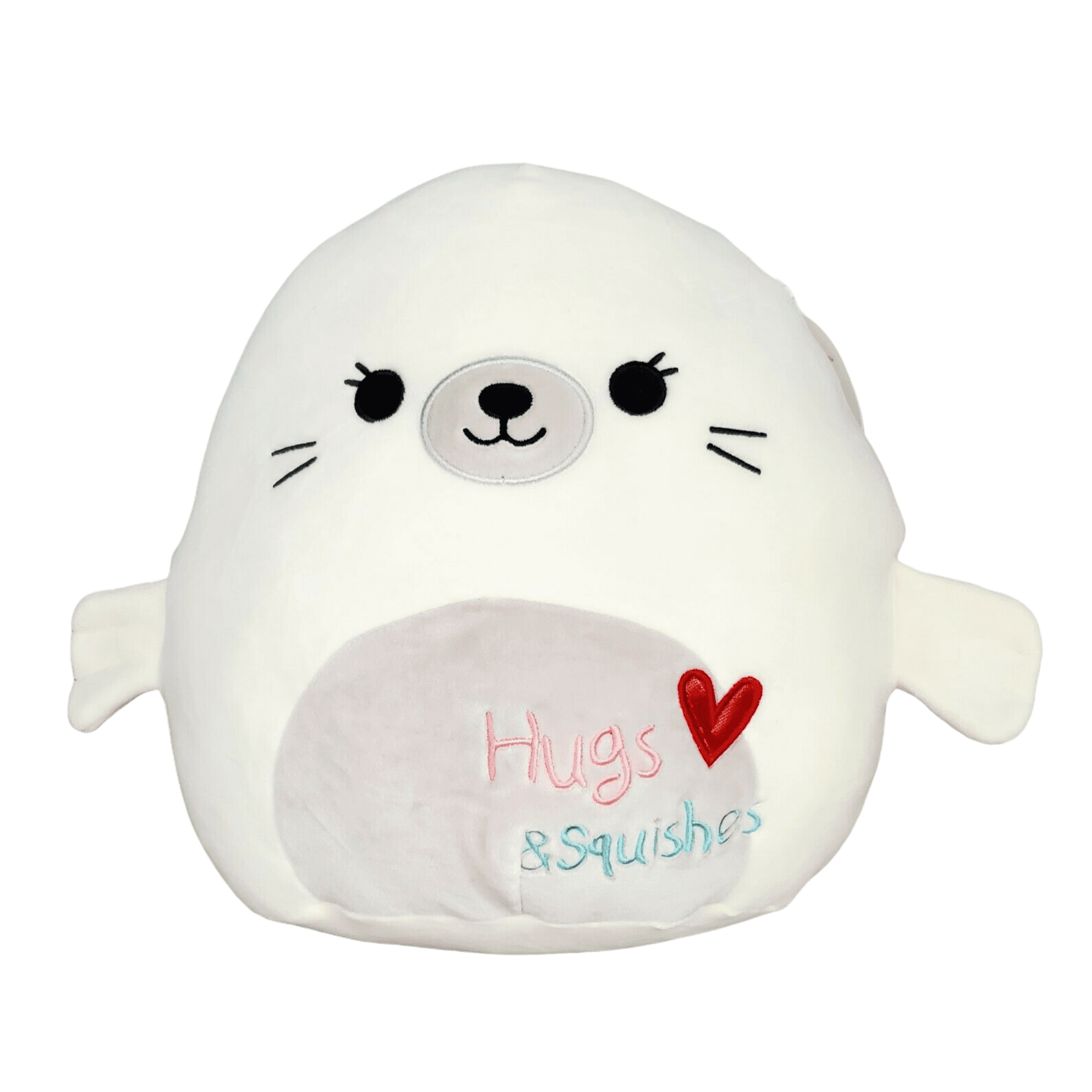 Kellytoy Squishmallows Lucille the Seal Pup 11" Hugs & Squishes