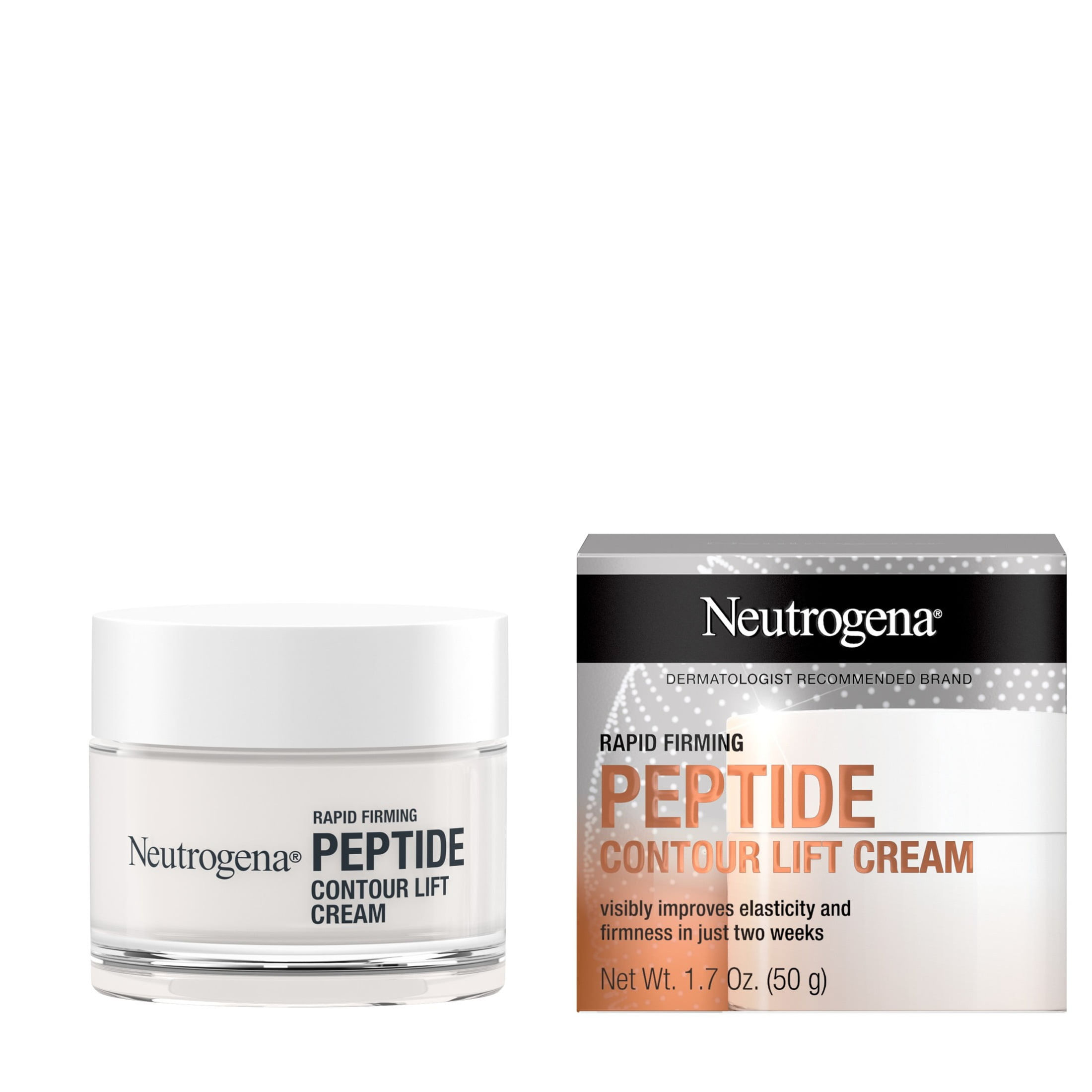Neutrogena Rapid Firming Peptide Contour Lift Face Cream, 1.7 oz