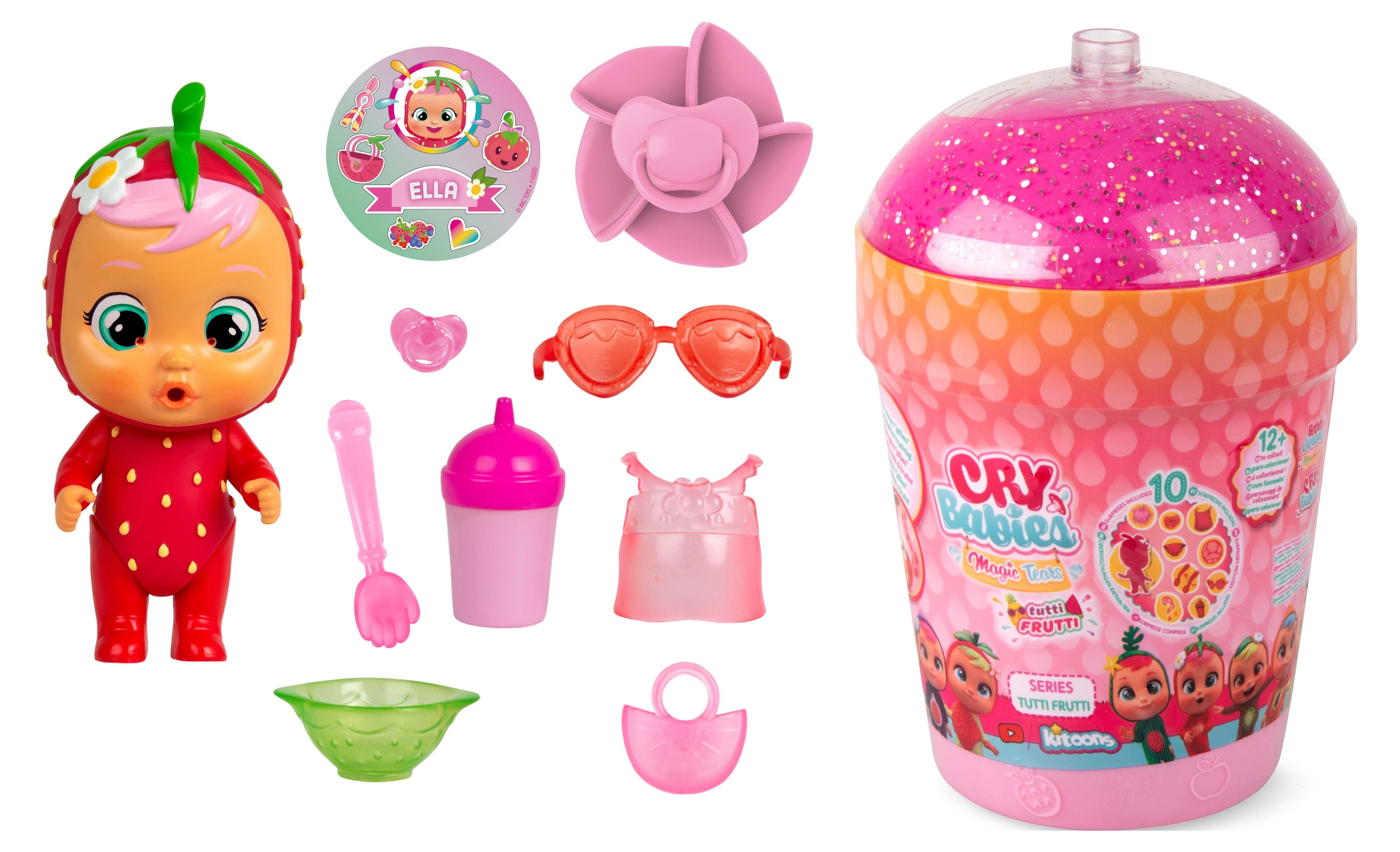 Cry Babies Magic Tears Tutti Frutti Doll House - Ages 3+ years