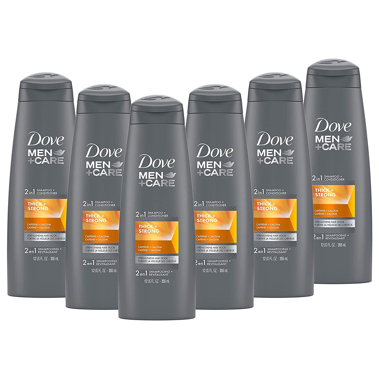 Dove Men+Care Fortifying 2 in 1 Shampoo and Conditioner for Resilient and