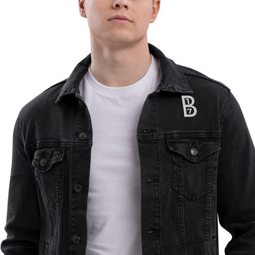 Brand 17 Logo Design denim jacket | Brand 17