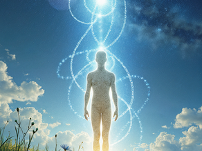 Champs d'énergie de l'homme