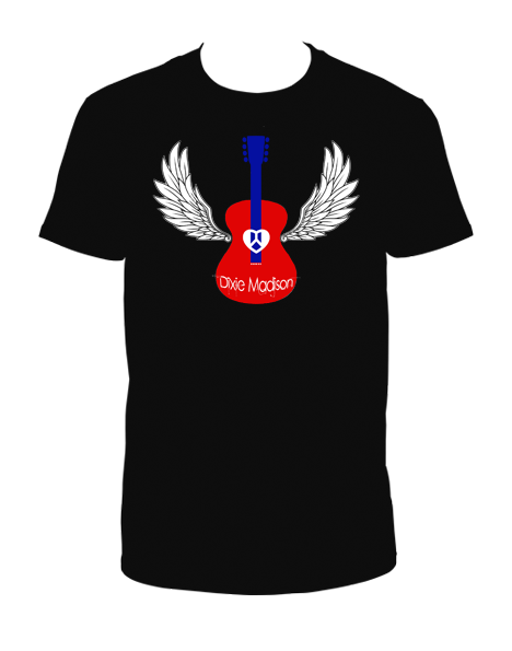 Dixie Madison Male Black T-shirt