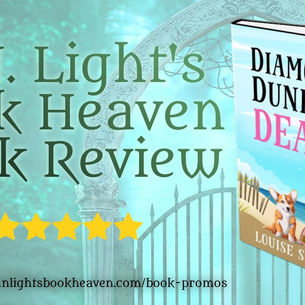 5+ stars for Diamonds, Dunes, & Death by @donna_simonetta #cozymystery #bookreview #nnlbh