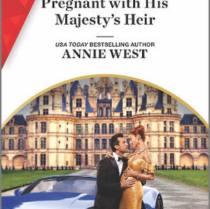 Pregnant with His Majesty’s Heir by Annie West is a Stress Busting Festival pick #romance #giveaway