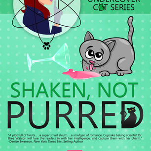 Shaken, Not Purred by @kellezriley is a Cozy Mystery Event pick #cozymystery #romance #giveaway