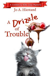 A Drizzle of Trouble by Jo A. Hiestand is a Cozy Mystery Event pick #cozymystery #mustread #giveaway