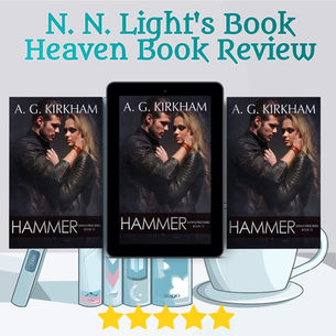 5+ stars for Hammer: Dark MC Biker Romance Club Series for Adults (Satan’s Pride Book 13) by AG Kirkham #darkMCromance #bikerromance #darkromance #bookreview