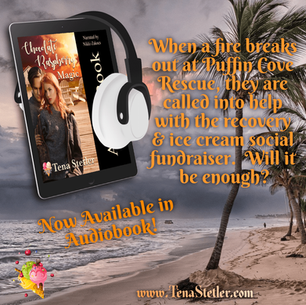 Chocolate Raspberry Magic by @TenaStetler is a Celebrate Audiobook Month pick #audible #pnr #romance