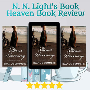 5 stars for Storm’s Warning, The Winds of Destiny Series, Book 2 by Ryan Jo Summers #romance #bookreview #romanticmystery #mustread #stormchaser 
