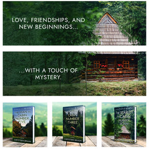 The Girls in Cabin Number Three by Chrysteen Braun is a New Year, New Books Fete pick #womensfiction #cozynoirmystery #noirmystery #giveaway