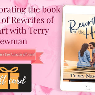 Guest Post: It's Rewrites of the Heart book birthday and we're celebrating with Terry and a cool giveaway #guestpost #paranormalromcom #pnr #giveaway