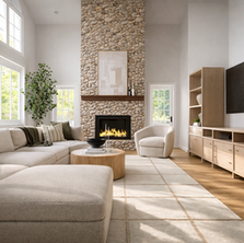 Fresh modern living room design