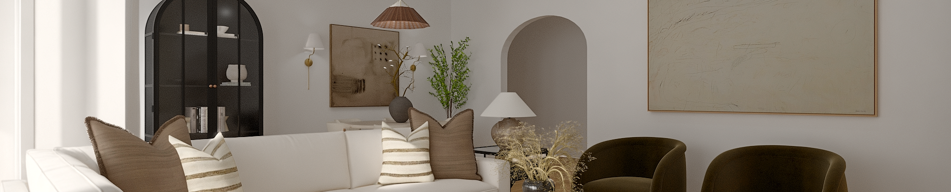 Well designed living room