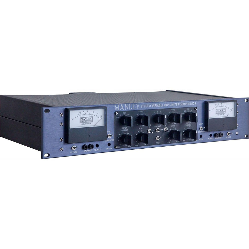 Thumbnail: Manley VARI MU Stereo Compressor - Mastering, side view