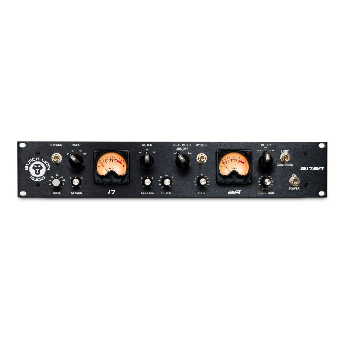 Black Lion Audio B172A FET/Opto Compressor, front