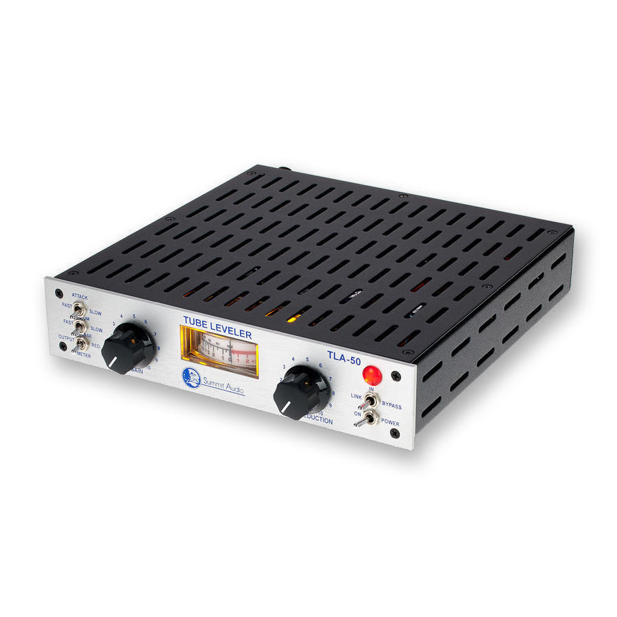 Thumbnail: Summit TLA-50 Tube Leveling Amplifier מבט עליון