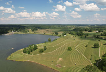West Boggs Park - aerial view