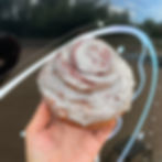 Black Sesame Cinnamon Roll